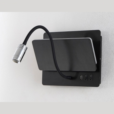 Бра CLT 226W250USB BL ★Crystal Lux, Черный► — Купить▼