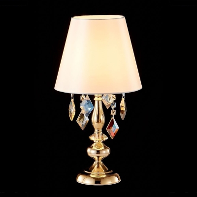Настольная лампа MERCEDES LG1 GOLD/COLOR ★Crystal Lux, Золото► — Купить▼