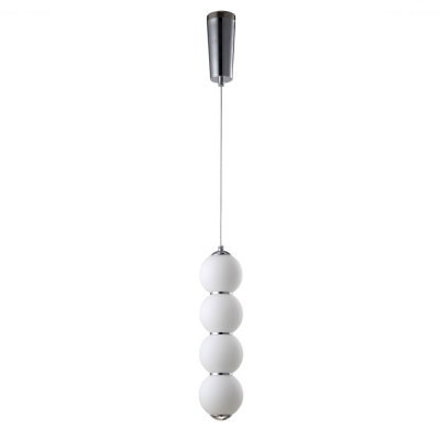 Подвес DESI SP4 CHROME/WHITE ★Crystal Lux, Хром► — Купить▼