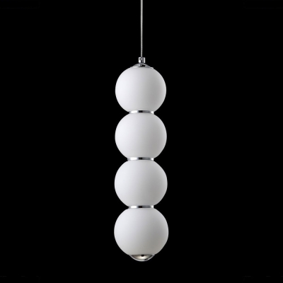 Подвес DESI SP4 CHROME/WHITE ★Crystal Lux, Хром► — Купить▼