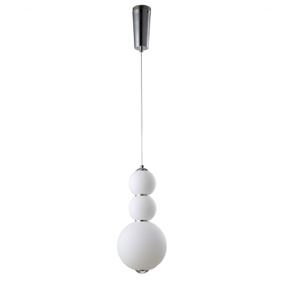 Подвес DESI SP3 CHROME/WHITE ★Crystal Lux, Хром► — Купить▼
