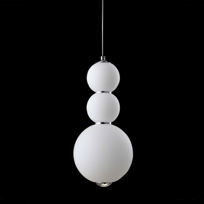 Подвес DESI SP3 CHROME/WHITE ★Crystal Lux, Хром► — Купить▼