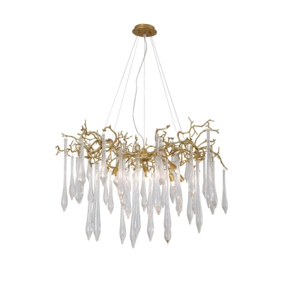 Люстра REINA SP8 D1000 GOLD PEARL ★Crystal Lux, Золото► — Купить▼