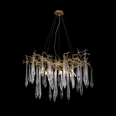 Люстра REINA SP8 D1000 GOLD PEARL ★Crystal Lux, Золото► — Купить▼