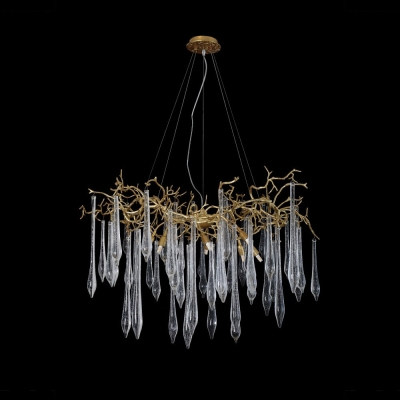 Люстра REINA SP8 D1000 GOLD PEARL ★Crystal Lux, Золото► — Купить▼