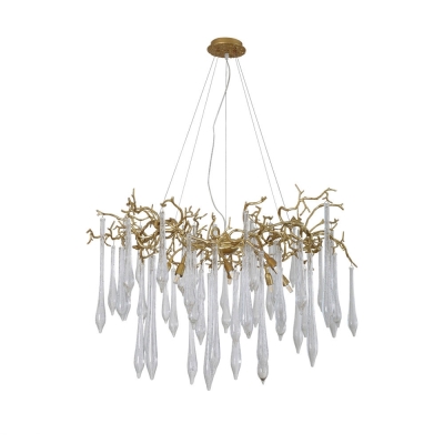 Люстра REINA SP8 D1000 GOLD PEARL ★Crystal Lux, Золото► — Купить▼