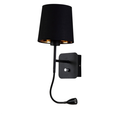 Бра PABLO AP2 BLACK/BLACK-GOLD ★Crystal Lux, Черный► — Купить▼