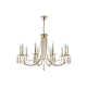 Люстра VICTORIA SP10 GOLD/AMBER ★Crystal Lux, Золото► — Купить▼