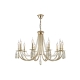 Люстра VICTORIA SP10 GOLD/AMBER ★Crystal Lux, Золото► — Купить▼