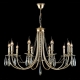 Люстра VICTORIA SP10 GOLD/AMBER ★Crystal Lux, Золото► — Купить▼