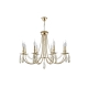 Люстра VICTORIA SP8 GOLD/AMBER ★Crystal Lux, Золото► — Купить▼
