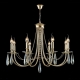 Люстра VICTORIA SP8 GOLD/AMBER ★Crystal Lux, Золото► — Купить▼