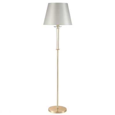 Торшер NICOLAS PT1 GOLD/WHITE ★Crystal Lux, Золото► — Купить▼