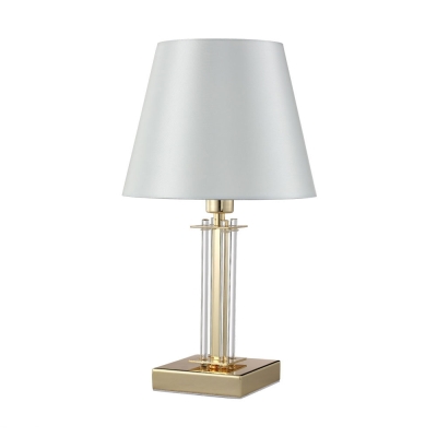 Настольная лампа NICOLAS LG1 GOLD/WHITE ★Crystal Lux, Золото► — Купить▼
