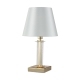 Настольная лампа NICOLAS LG1 GOLD/WHITE ★Crystal Lux, Золото► — Купить▼