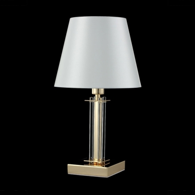 Настольная лампа NICOLAS LG1 GOLD/WHITE ★Crystal Lux, Золото► — Купить▼
