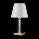 Настольная лампа NICOLAS LG1 GOLD/WHITE ★Crystal Lux, Золото► — Купить▼