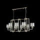 Люстра NICOLAS SP8 L1000 GOLD/WHITE ★Crystal Lux, Золото► — Купить▼