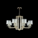 Люстра NICOLAS SP-PL8 GOLD/WHITE ★Crystal Lux, Золото► — Купить▼
