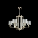 Люстра NICOLAS SP-PL6 GOLD/WHITE ★Crystal Lux, Золото► — Купить▼