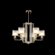 Люстра NICOLAS SP-PL6 GOLD/WHITE ★Crystal Lux, Золото► — Купить▼