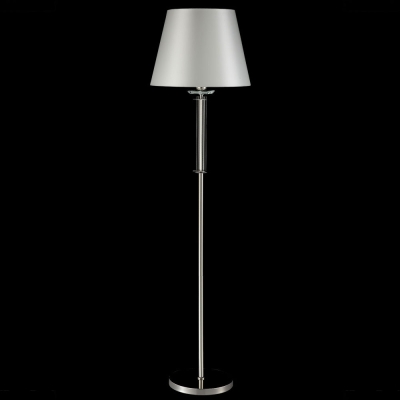 Торшер NICOLAS PT1 NICKEL/WHITE ★Crystal Lux, Никель► — Купить▼