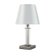 Настольная лампа NICOLAS LG1 NICKEL/WHITE ★Crystal Lux, Никель► — Купить▼ Настольная лампа NICOLAS LG1 NICKEL/WHITE ★Crystal Lux, Никель► — Купить▼