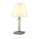 Настольная лампа NICOLAS LG1 NICKEL/WHITE ★Crystal Lux, Никель► — Купить▼ Настольная лампа NICOLAS LG1 NICKEL/WHITE ★Crystal Lux, Никель► — Купить▼