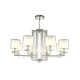 Люстра NICOLAS SP-PL8 NICKEL/WHITE ★Crystal Lux, Никель► — Купить▼ Люстра NICOLAS SP-PL8 NICKEL/WHITE ★Crystal Lux, Никель► — Купить▼