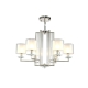 Люстра NICOLAS SP-PL6 NICKEL/WHITE ★Crystal Lux, Никель► — Купить▼