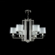Люстра NICOLAS SP-PL6 NICKEL/WHITE ★Crystal Lux, Никель► — Купить▼