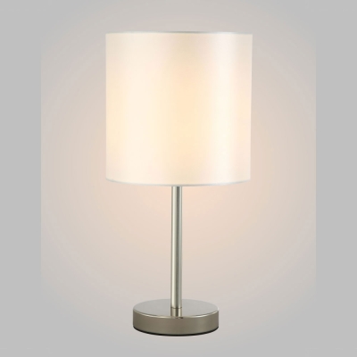 Настольная лампа SERGIO LG1 NICKEL ★Crystal Lux, Никель► — Купить▼