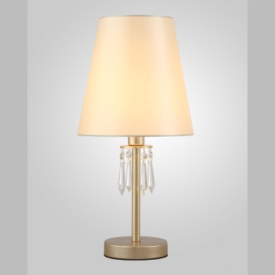 Настольная лампа RENATA LG1 GOLD ★Crystal Lux, Золото► — Купить▼