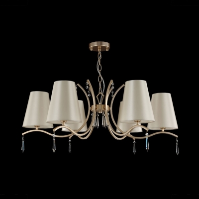 Люстра RENATA SP6 GOLD ★Crystal Lux, Золото► — Купить▼
