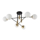 Люстра FIDEL PL6 BLACK ★Crystal Lux, Черный► — Купить▼