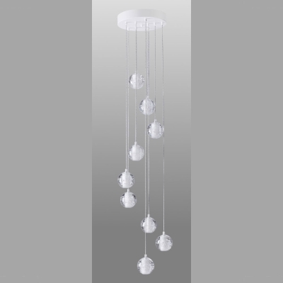 Подвес GASPAR SP9 D300 WHITE ★Crystal Lux, Белый► — Купить▼
