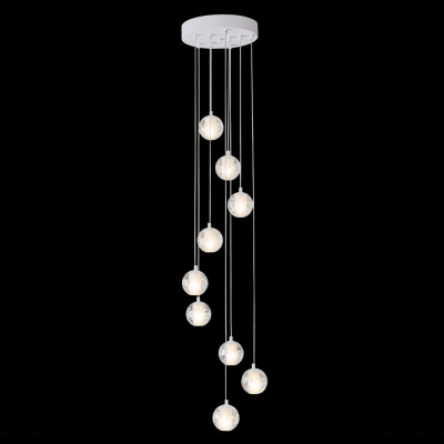 Подвес GASPAR SP9 D300 WHITE ★Crystal Lux, Белый► — Купить▼