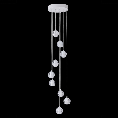 Подвес GASPAR SP9 D300 WHITE ★Crystal Lux, Белый► — Купить▼