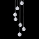 Подвес GASPAR SP9 D300 WHITE ★Crystal Lux, Белый► — Купить▼
