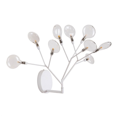 Бра EVITA AP9 WHITE/TRANSPARENT ★Crystal Lux, Белый► — Купить▼