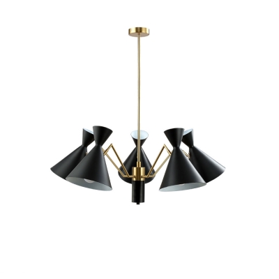 Люстра JOVEN SP5 GOLD/BLACK ★Crystal Lux, Золото► — Купить▼