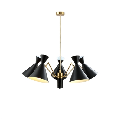 Люстра JOVEN SP5 GOLD/BLACK ★Crystal Lux, Золото► — Купить▼
