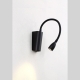 Бра CLT 213W BL ★Crystal Lux, Черный► — Купить▼