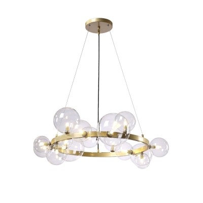 Люстру AGATA SP15 V2 GOLD/TRANSPARENTE ★ Crystal Lux — купить в интернет магазине ЛЮСТРАВИК☀
