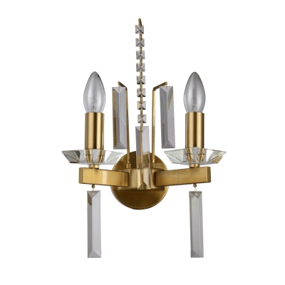 Бра MARRON AP2 BRASS ★ Crystal Lux — купить в интернет магазине ЛЮСТРАВИК☀