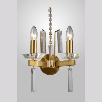 Бра MARRON AP2 BRASS ★ Crystal Lux — купить в интернет магазине ЛЮСТРАВИК☀