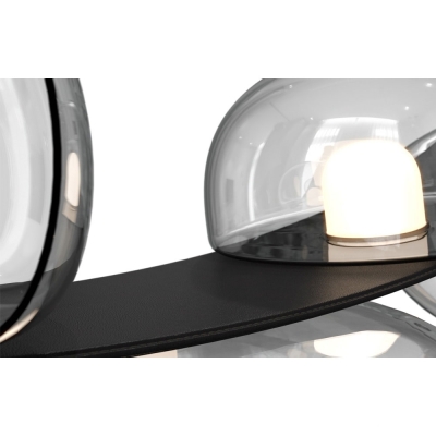 Светильник BOSQUE SP7 L3000 BLACK/TRANSPARENT ★ Crystal Lux — купить в интернет магазине ЛЮСТРАВИК☀
