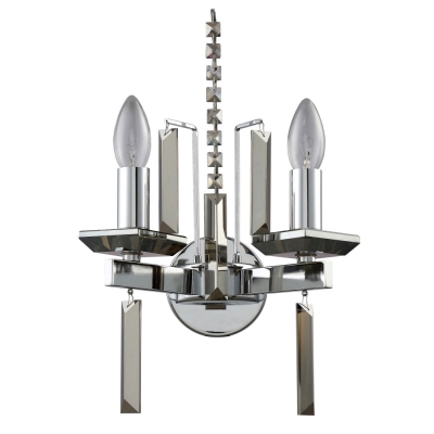 Бра MARRON AP2 CHROME ★ Crystal Lux — купить в интернет магазине ЛЮСТРАВИК☀