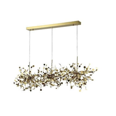 Светильник GARDEN SP3х3 L1200 GOLD ★ Crystal Lux — купить в интернет магазине ЛЮСТРАВИК☀