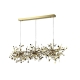 Светильник GARDEN SP3х3 L1200 GOLD ★ Crystal Lux — купить в интернет магазине ЛЮСТРАВИК☀